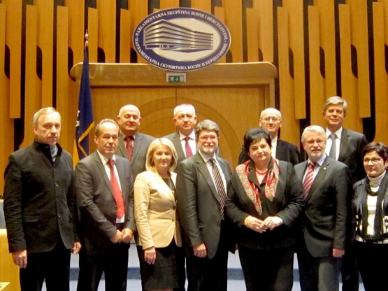 Članovi Zajedničkog povjerenstva za obranu i sigurnost BiH razgovarali sa članovima Pododbora Europskog parlamenta za obranu i sigurnost